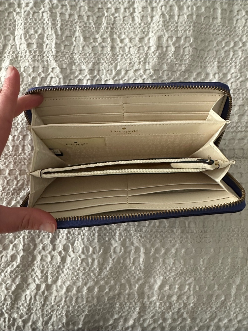 Kate Spade Violet Accordion Wallet – Great Condition - Picture 2 of 3